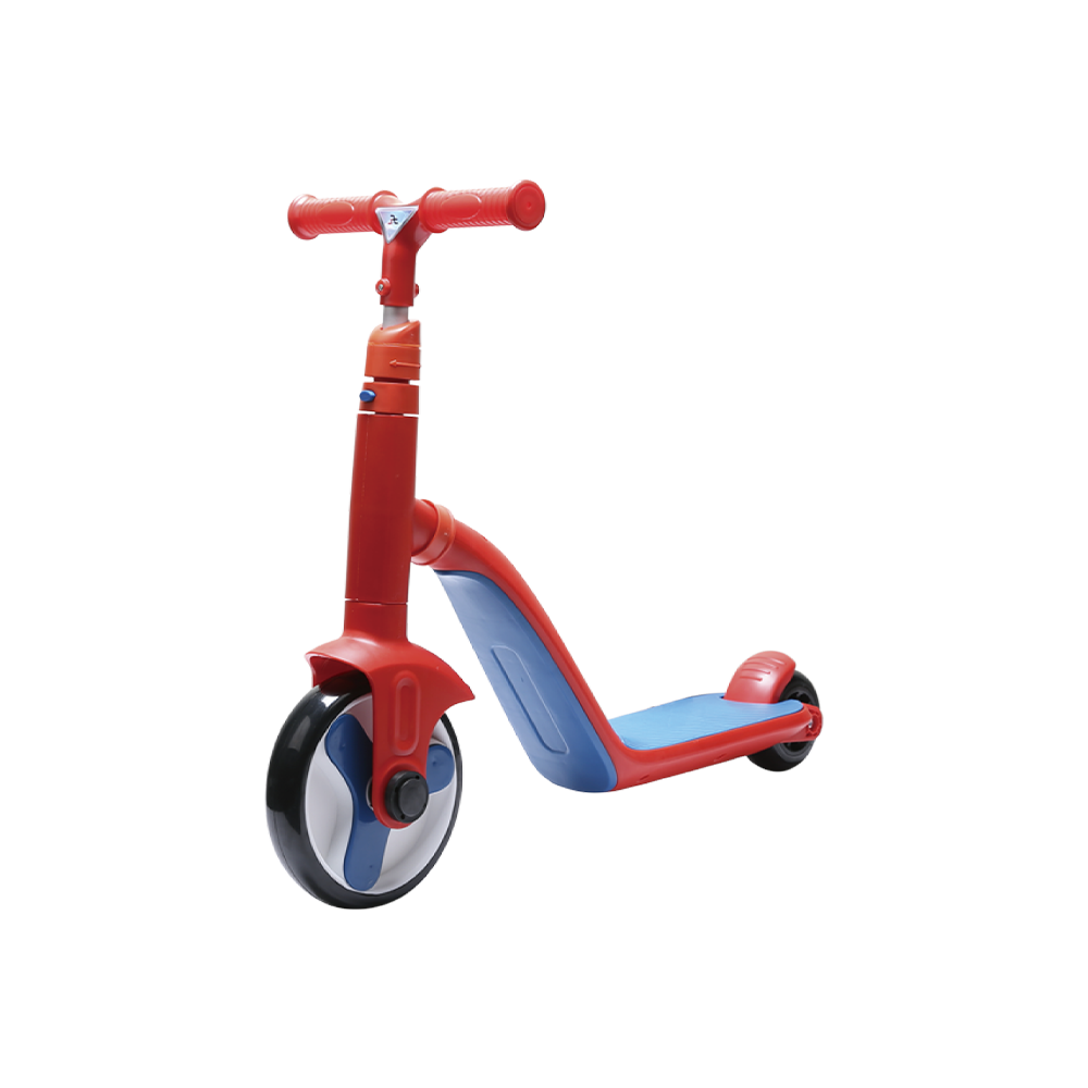 FL-988 Plast 2 i 1 børnescooter